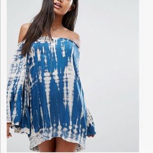 ASOS “Surfgypsy Tie Dye Bell Sleeve Beach CoverUp”